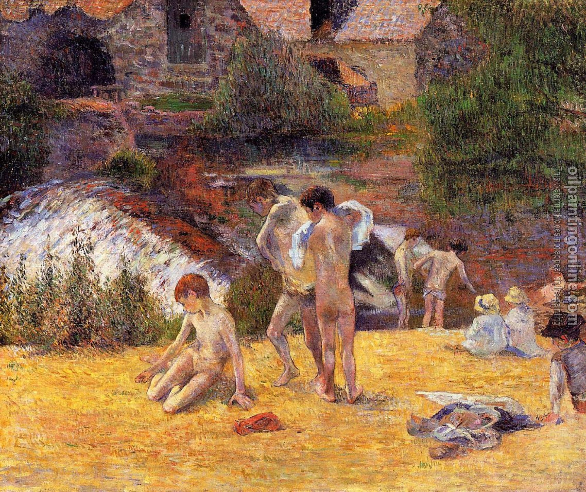 Gauguin, Paul - The Moulin du Boid d'Amour Bathing Place